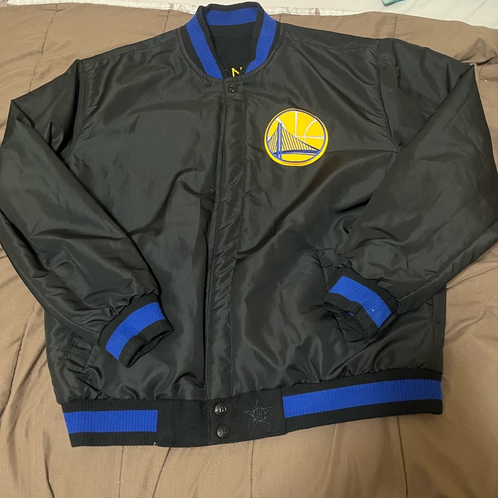 Reversible Golden State Warriors Jacket